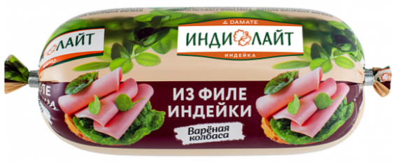 Колбаса из филе индейки 400г ИндиЛайт